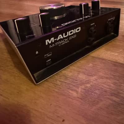 M-Audio M-Track 2x2M USB Audio/MIDI Interface 2010s - Black image 3