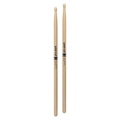 Promark Classic Forward 747B Hickory Drumstick, Oval Wood Tip image 3