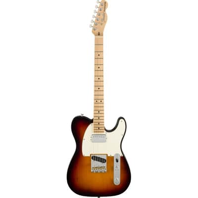 Fender American Performer Telecaster Hum MN 3 Tone Sunburst image 2