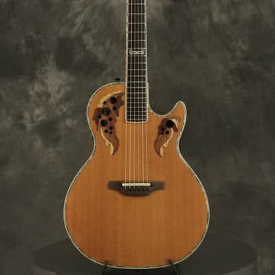 rare 1996 Ovation Viper EA68-7LTD Natural 30th Anniversary image 2