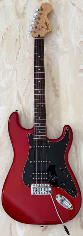 Squier Affinity Series Stratocaster HSS - Metallic Red image 1