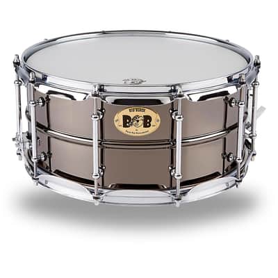 Pork Pie PP6514BB Big Black Brass 6.5x14" Snare Drum