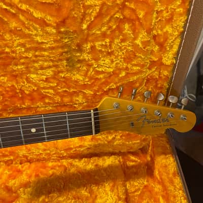 Fender 1960 Custom Shop Telecaster Vintage White Heavy Relic image 9