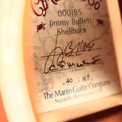 2003 Martin 000-JBS Shellback Jimmy Buffett Signature Edition image 6