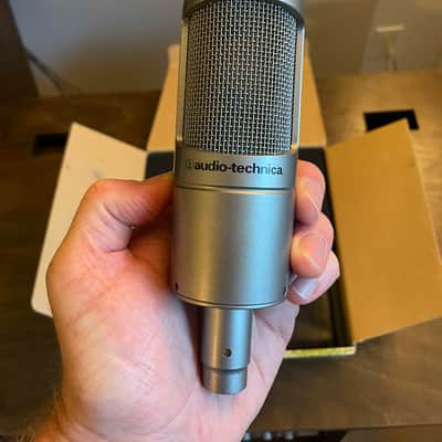 Audio-Technica AT3035 Large Diaphragm Cardioid Condenser Microphone 2010s - Silver image 4