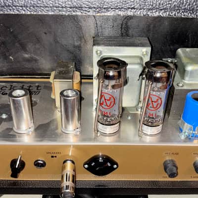 Rockitt Retro RR50 (50W Marshall Plexi Replica) 2021 - Black Tolex / Gold Trim image 3