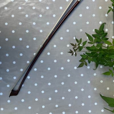 Double Bass French Bow- New Hair - Great Condition - Lovely Clear Articulate image 3