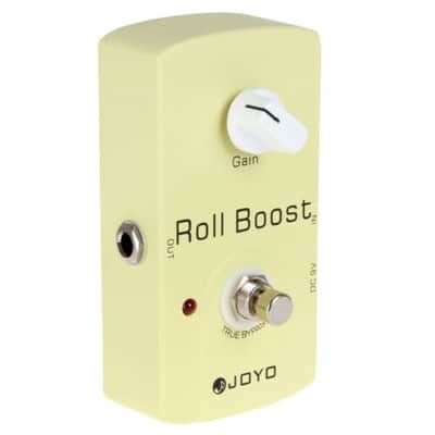 JOYO JF-38 Roll Boost Offering up to 35db Boost Stomp Pedal True Bypass FREE USA Shipping image 6