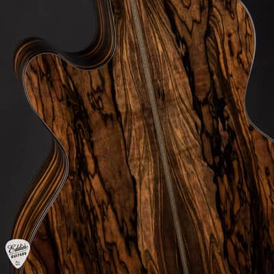 Santa Cruz Fingerstyle Custom - Ancient Orcas Island Cedar & Mun Ebony image 12