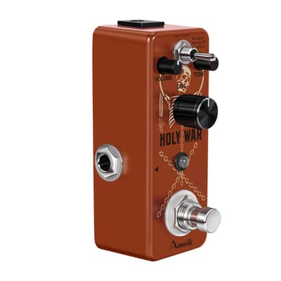 AMUZIK LEF-305 Heavy Metal Distortion Pedal Holy War Analog Dist Pedal for Electric Guitar Classic 80's Metal Sound True Bypass--Shipped from Irvine Warehouse in California by USPS image 5