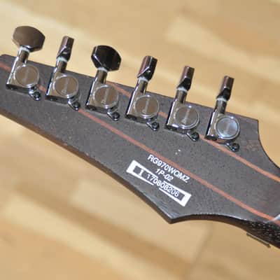 IBANEZ RG970WQMZ BIB Black Ice Burst / RG Premium Series/ from 2018 / RG970WQMZ-BIB / I170808206 image 13