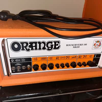 Orange Rockerverb 100 MK III 2-Channel 100-Watt Guitar Amp Head 2014 - Present - Orange image 4