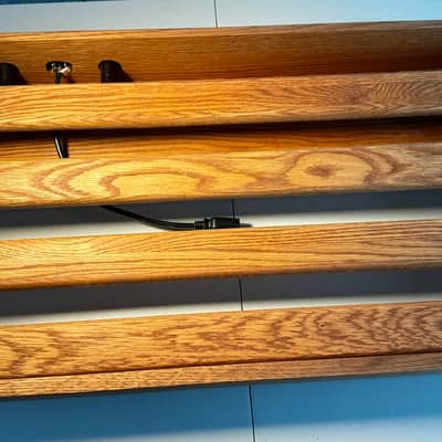 Nell Audio Custom Hardwood Pedalboard – IEC Power, I/O Patch Bay, PSU Shelf 2026 - Natural image 8