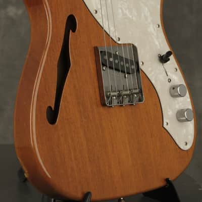 1985-86 made in Japan Fender Telecaster Thinline '69 reissue Mahogany image 11