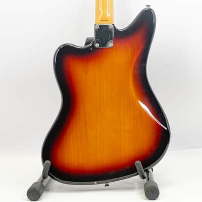 1999 Fender Jaguar JG-66 MIJ Reissue Electric Guitar – Sunburst image 5