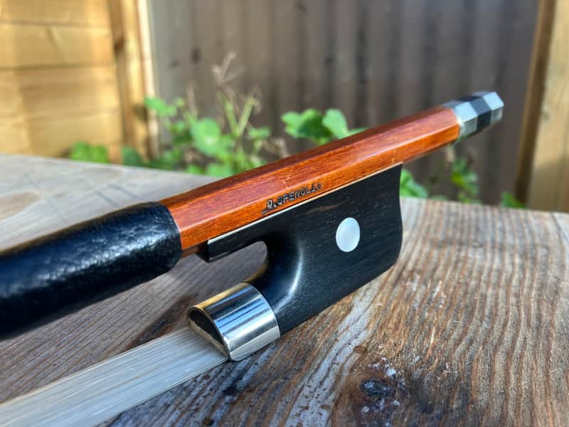 Double Bass French Bow - Pernambuco - Otto Spengler - Amazing Balance image 1