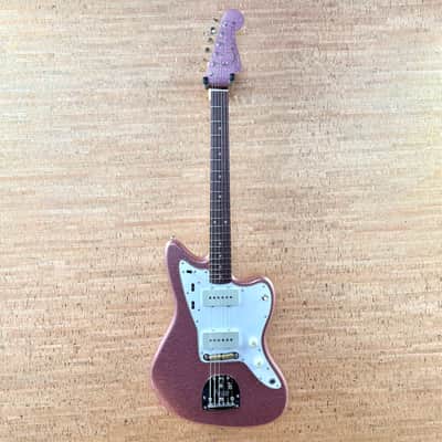Fender Custom Shop '63 Jazzmaster Relic - Aged Champagne Sparkle w/ Matching Headstock image 9