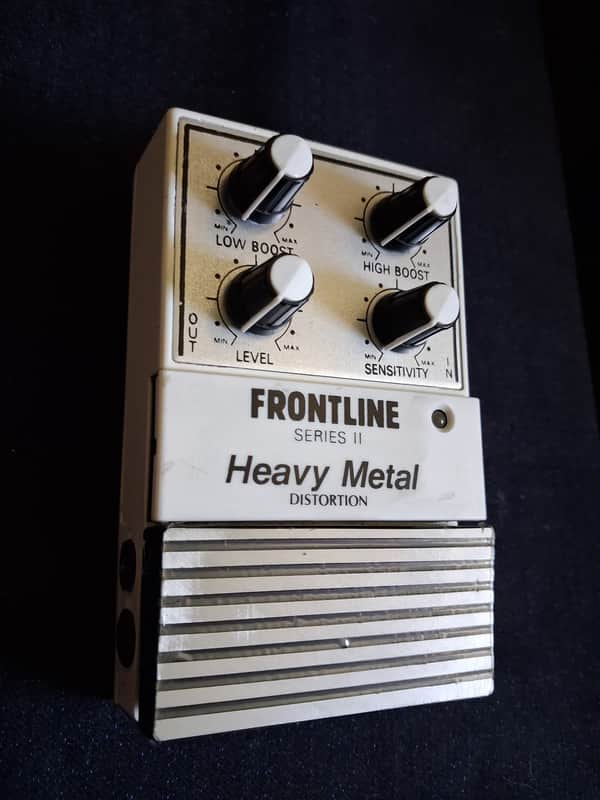 Vintage Frontline Series II Heavy Metal guitar effects pedal 1980s image 1