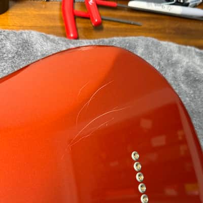 Very Good – 2007 Ernie Ball Music Man Silhouette Special HSS Hardtail – Lava Pearl image 9
