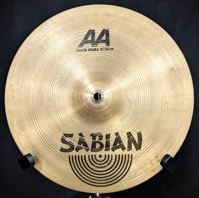 Sabian 14 Inch AA Rock Hi-Hat Pair image 1