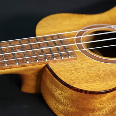 Puka Model PK-PHC Phoenix Rosette Natural Satin Finish Concert Size Ukulele image 3