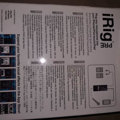 IK Multimedia iRig Pre iOS Mobile Mic Preamp/Interface 2010s - Black image 2