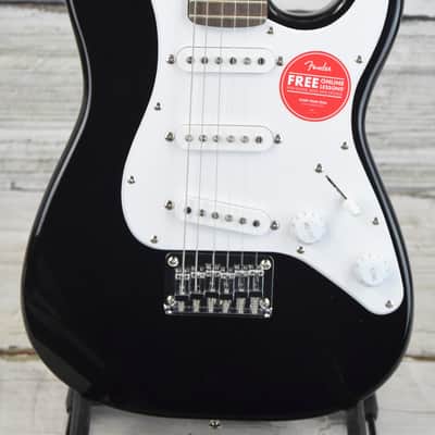 Squier Mini Stratocaster Electric Guitar - Black image 1
