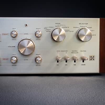 Pioneer SQ 80a Quadrophonic preamp with QM80a power amplifier set of 2 image 9