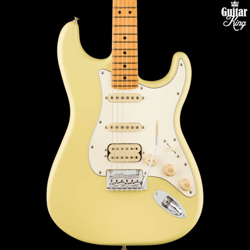 Fender Player II Stratocaster HSS Maple Fingerboard Hialeah Yellow image 1