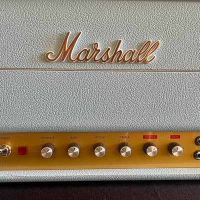 Marshall 1959BJA Billie Joe Armstrong Signature Handwired JMP Reissue 100-Watt Guitar Amp Head 2026 - Blue image 4