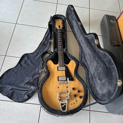 Gibson ES-335 Moog Prototype 1981 - 1-off Blonde Dot Neck w/a Moog Synth built on board made for Roy Clark. image 20