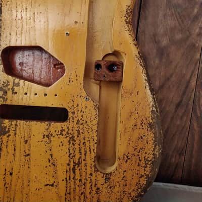 #202622 :: Baldman's Relic Telecaster / Pawn Shop'51 body Heavy Aged B. Blonde image 14