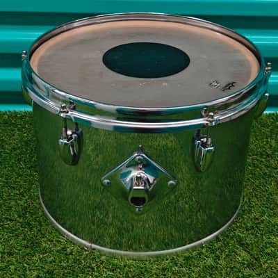 ⚡Vintage Slingerland 13"X9" Concert Tom Drum Chrome Over Wood ReRings⚡ image 5