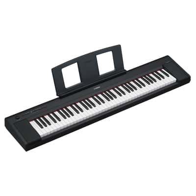 Yamaha Piaggero NP-35 76-key Portable Piano - Black image 2