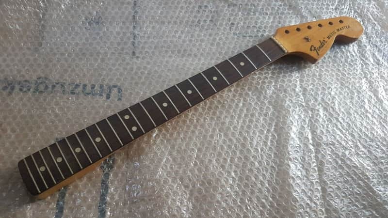 1975 FENDER MUSIC MASTER NECK made in USA - fits MUSTANG image 1