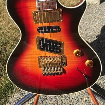 1997 Gibson Nighthawk ST-3 Sunburst with factory Floyd Rose image 3