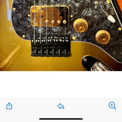 Warmoth Stratacaster 2023 - Red Yellow Black Burst image 2