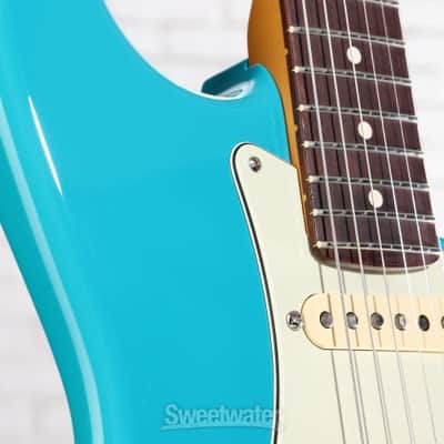 Fender American Professional II Stratocaster - Miami Blue with Rosewood Fingerboard (StratAP2RMBd1) image 2