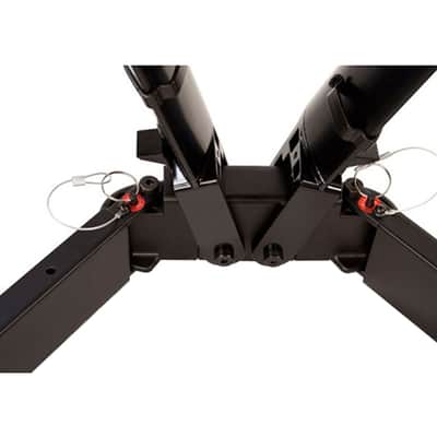 Ultimate Support VS-88B V-Stand Pro Portable Height-Adjustable Keyboard Stand image 3