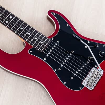 2014 Fender Aerodyne Stratocaster AST Candy Apple Red, Japan MIJ image 7