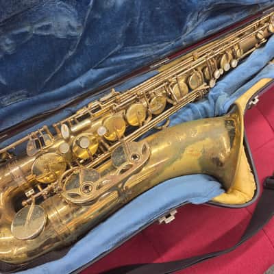 Selmer Super Action 80 Tenor Sax 1984 - Brass image 2