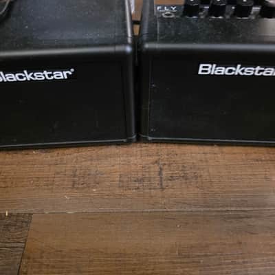 Blackstar Fly 3 3-Watt Mini Guitar Combo/Cabinet Stereo Pack 2014 - Present - Black image 1