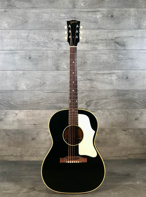 Gibson B-25 1967 Ebony | Reverb