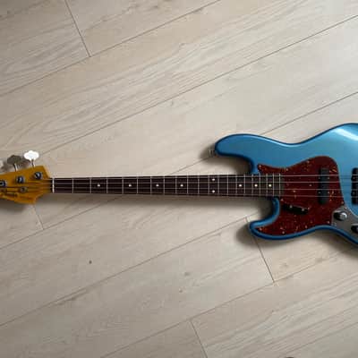 Fender '60 Custom Shop Jazz Bass Journeyman 2019 Aged Lake Placid Blue Lefty Lefthanded Left image 2