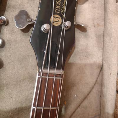 Mosrite Doubleneck 4/6 Bass Guitar 1973 Sunburst image 14