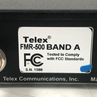 Telex FMR-500 Band A Clear Scan Wireless Microphone Receiver image 4