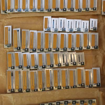 NEW Accordion Part - Full Set Of Reeds From a Free Bass Giulietti Piano Accordion image 3