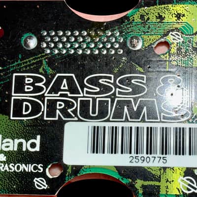 Roland SR-JV80-10 Bass and Drums Expansion Board 1990s - Green