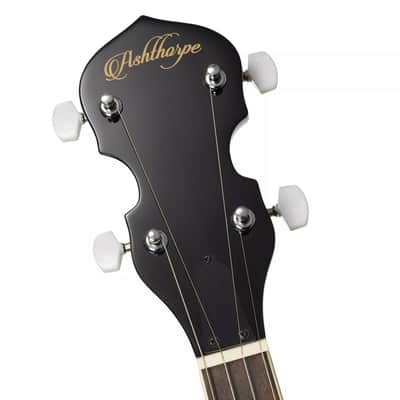 5-String Banjo - Full Size with Closed Back, Mahogany Resonator, and Geared 5th Tuner image 4