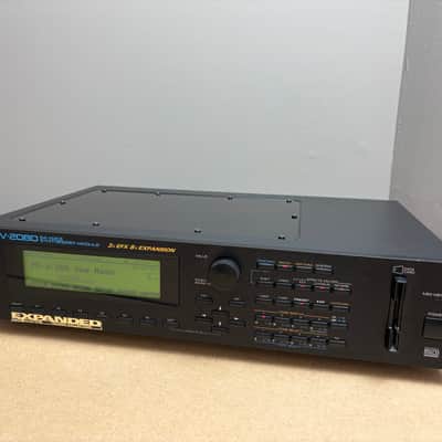 Roland JV-2080 64-Voice Synthesizer Module 1997 - 2000 - Black